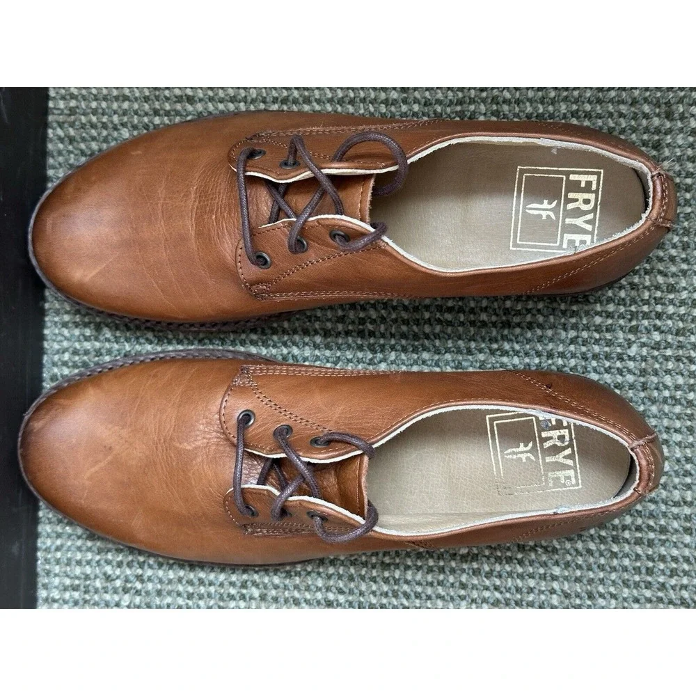 Frye, Carter Oxford‎ Shoes, Brown, Men's Size 9B